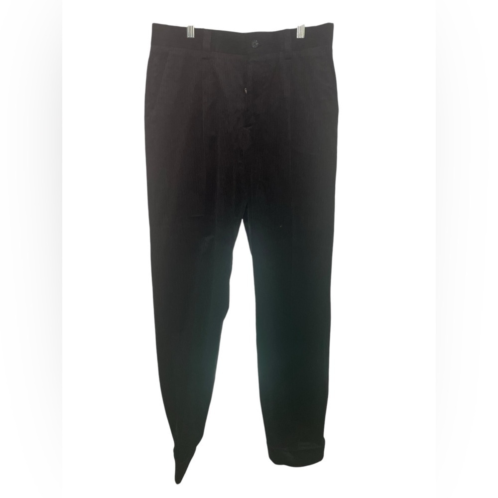 J. Lindberg New NWT Men’s Gordon 100% Cotton Corduroy Pants Black Size 46 / Med - Picture 3 of 7